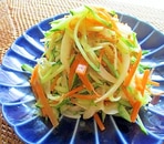 千切り野菜の中華風サラダ